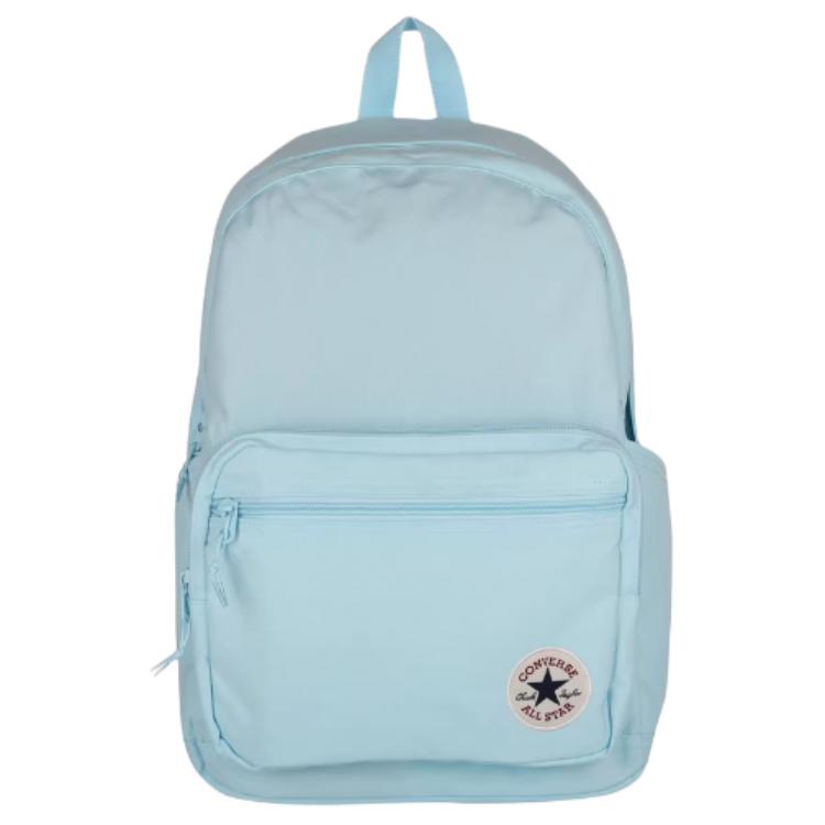 Converse Sports Casual Polyester Backpack Regular Couple Style Light Blue Unisex backpack UA5796-UHV Light Blue