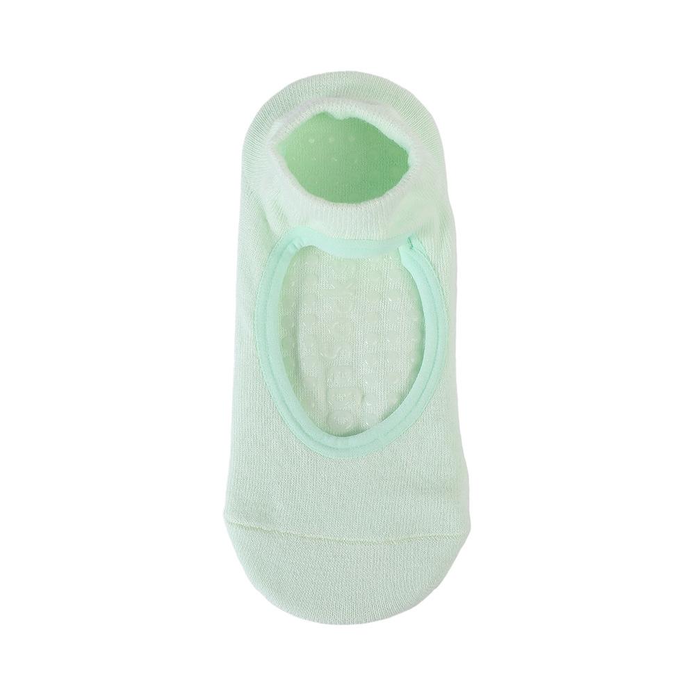 

Летние тонкие носки для йоги с открытой пяткой и противоскользящей подошвой, спортивные и фитнес носки для дома, носки для танцевальной практики 1 pair