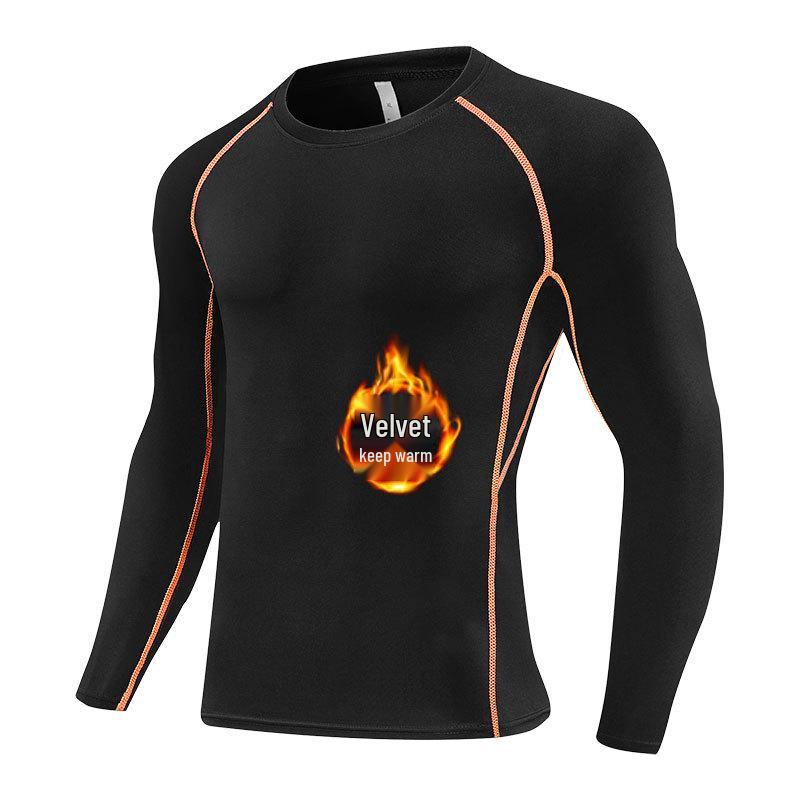 

Мужские зимние теплые эластичные спортивные тайтсы для бега, баскетбола и тренировок на открытом воздухе 2XL (150-170 lbs)