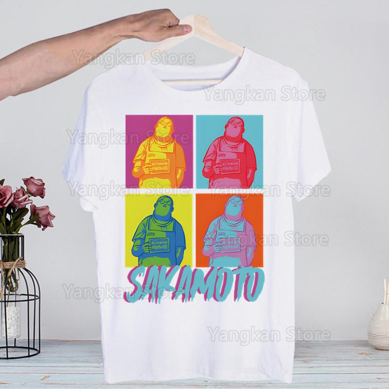 Sakamoto Days T Shirt Men Shirts Quality Summer Top Tshirts Short Sleeves Tees T-Shirt