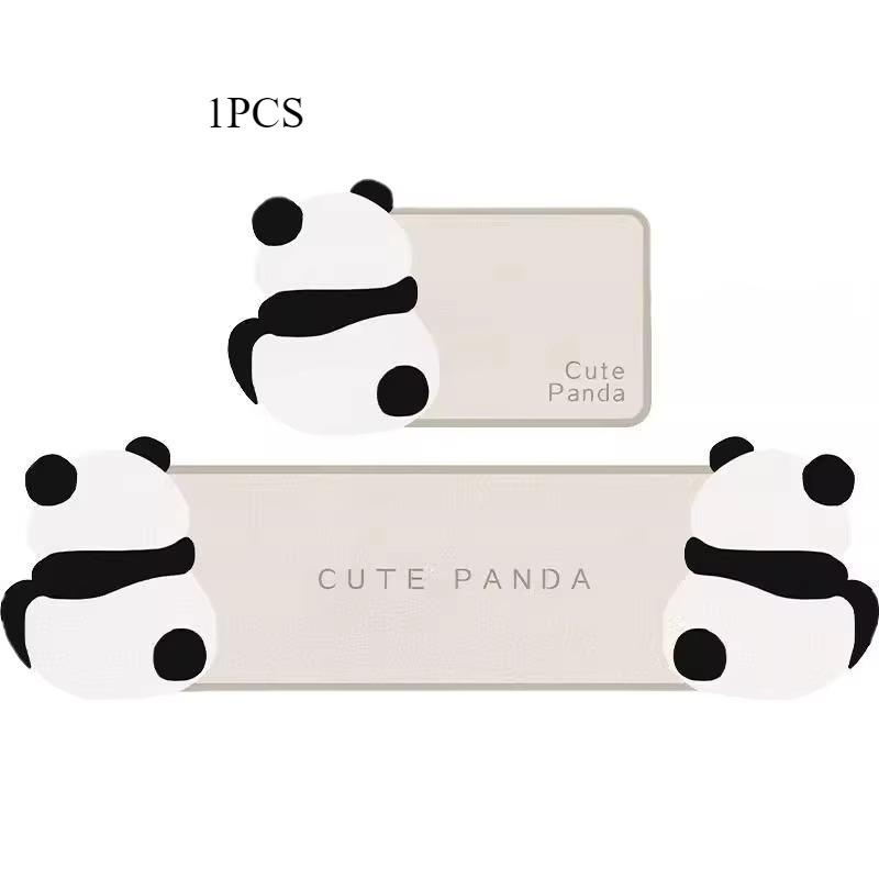 

Противоскользящий коврик 1 шт. Мультяшный милый панда Диатомовая грязь Напольный коврик Кухня Впитывает воду и быстро сохнет Грязеотталкивающий Декоративный 40X60CM