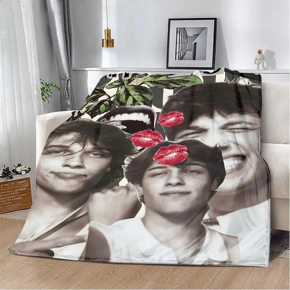 Sturniolo Triplets Bedruckte Decke, Picknickdecken, warme Decke, weiche und bequeme Decke, für Zuhause, Reisen, Geburtstagsgeschenk