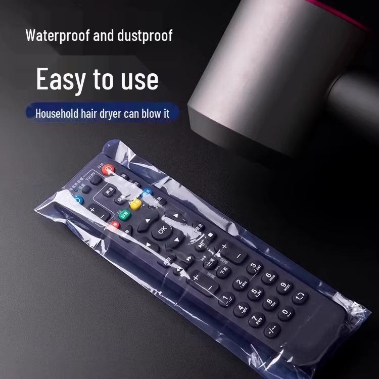 

Водонепроницаемый Пыленепроницаемый Универсальный Чехол для Пульта ДУ для Домашнего Кондиционера и Телевизора Remote Protector Medium - 10 pcs