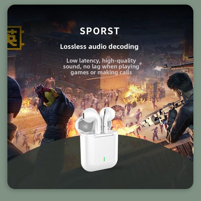 J18 Bluetooth Headphones, Wireless Bluetooth Headphones, Noise-cancelling Private Mold, Tws in-ear Stereo Movement