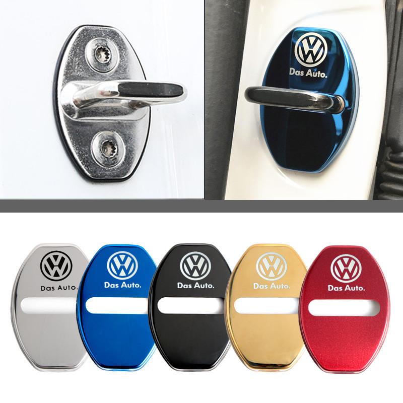 Für VOLKSWAGEN VW Auto Türschloss Schutzabdeckung Für Volkswagen GOLF 5 Tiguan Polo Golf 6 Golf 7 Jetta Zubehör Auto Styling