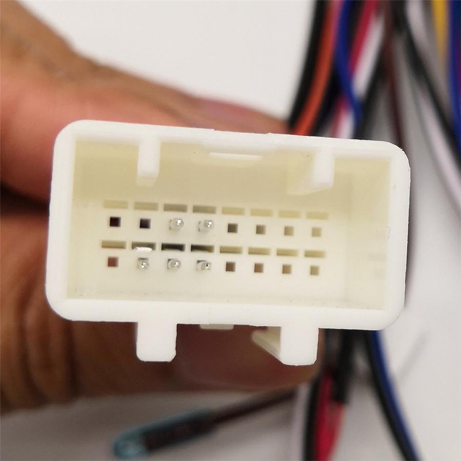 Car Stereo 20 Pin Power Adapter Wiring Harness For Kia K2 K3 K5 K7 Rio Sorents Sportage/Hyundai Ix35 H1 Santa Car Radio