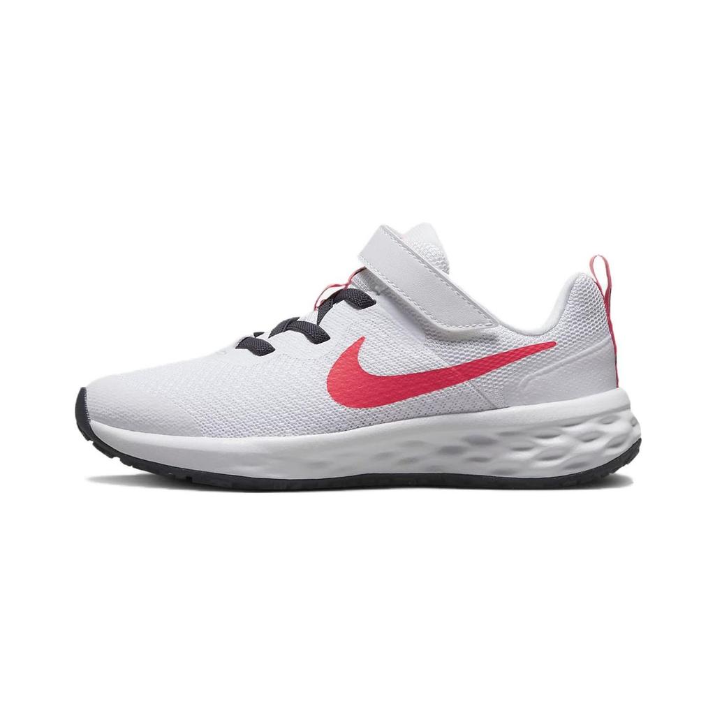 Nike Revolution 6 PS Mixing and Matching Kids Sneakers White Gridiron Laser-Orange DD1095-101