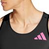 New Adidas Adizero Running Tank Top Men's Black IL1495