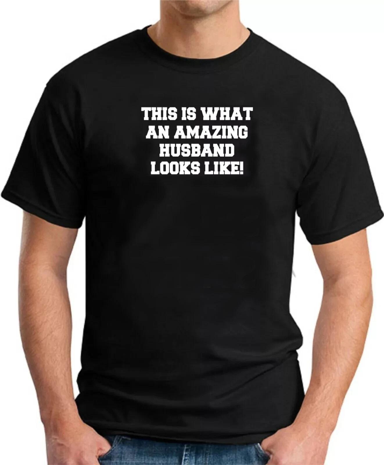 AMAZING HUSBAND - MENS FUNNY SLOGAN Mens T-Shirt 4XL
