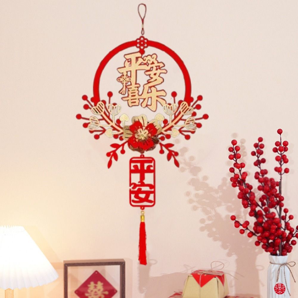 Traditional New Year Fu Character Pendants  Home Wall Window Door Decor