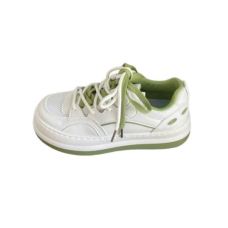 Big Head Shoes Women's Shoes Spring and Summer Mesh Breathable Casual Skateboard Shoes