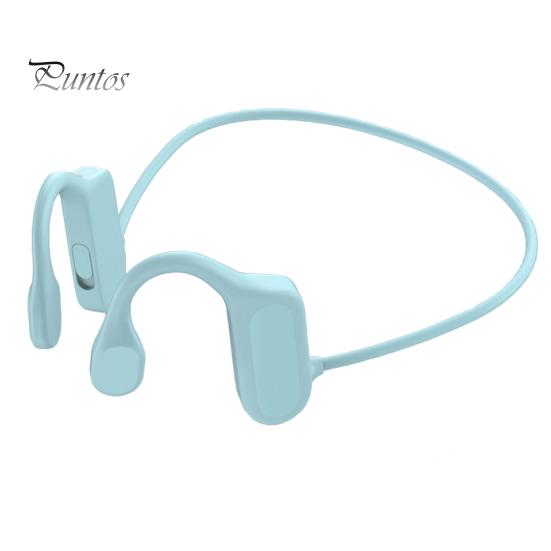 

BL09 Bluetooth-совместимые наушники IPX5 Life Водонепроницаемые Стерео Беспроводные Наушники с Подвесным Ухом и Костной Проводимостью для Спорта светло-синий