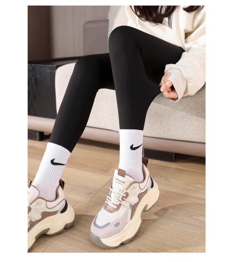 Nude High Waist Peach-Enhancing Leggings for Women - No Embarrassment Yoga Pants