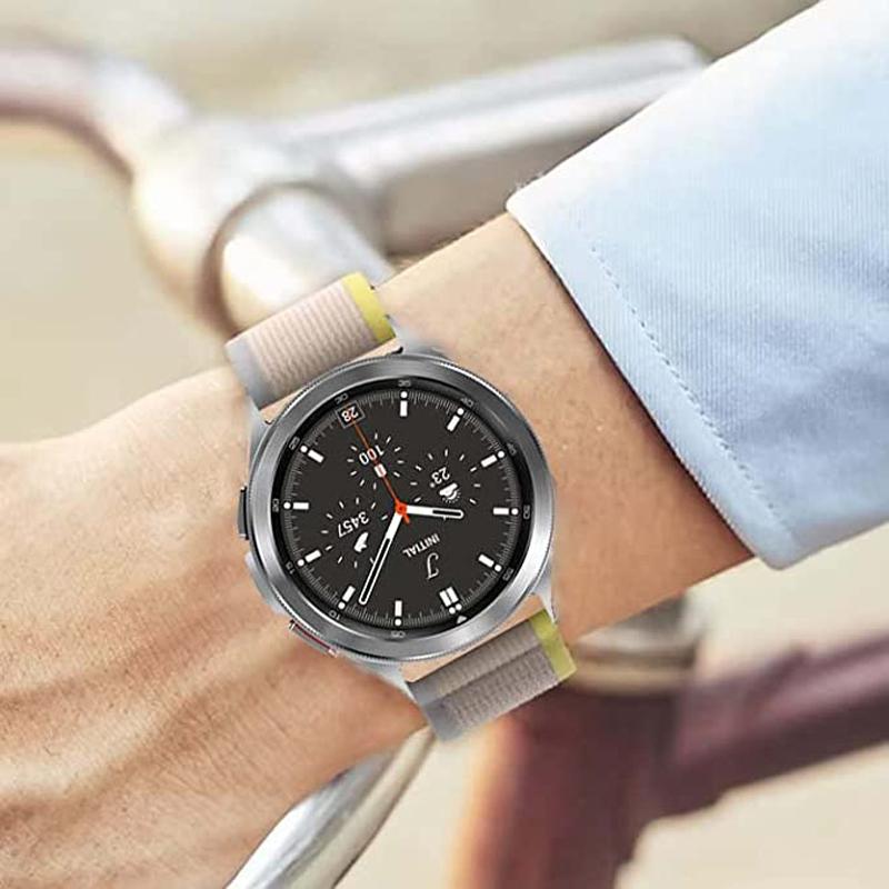 20mm Strap for Samsung Galaxy Watch 6 5 Pro 45mm 4 Classic 46mm Trail Loop Nylon Bracelet Correa Galaxy Watch 7 4 44mm 40mm Band