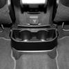 Rear Cup Holder for Jeep JL & JT,Rear Seat Storage Box Tray Organizer Floor Console Mounted Drink Holder Interior Accessories Compatible with Jeep