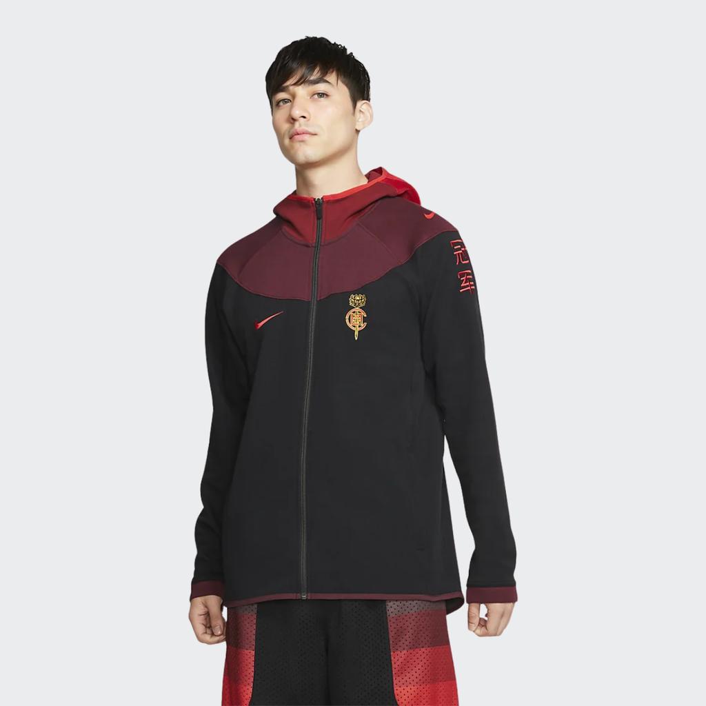 Nike X Clot Edition Hooded Sweatshirt Jacket Men Outerwear Black CQ9347-010