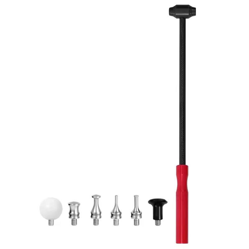 Alloy Multi-Head Hammer With For Carbon Fiber Handle For Car Dent Repair Accessories For Auto Body Shop Tools как