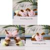 Plush Caterpillar Keychain With Soft Polyester Filling Ideal For Kids And Teens