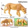 Cross-Border Animal Toy Set: Sheep, Cow, Horse, Donkey, Goat, Poultry Plastic Models