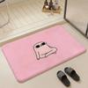 Character K Ketnipz Floor Mat Eco  Flannel Doormat Non Slip Odorless Indoor Floor Rug Soft Short Plush Home Mat
