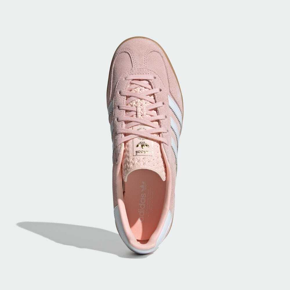 IH5484 Adidas Originals Gazelle Indoor Sandy Pink Footwear White Gum (Women's)
