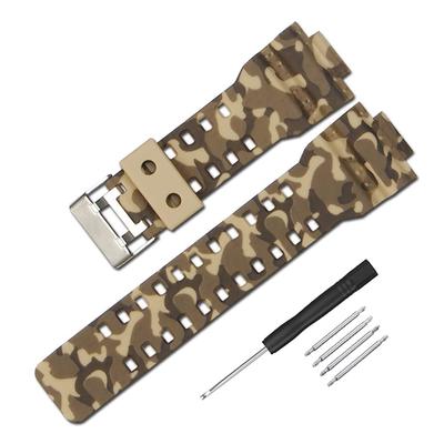 Kompatibel mit originalen Casio-Uhrenarmbändern (16 mm) für die Modelle G-8900A, GR-8900A, GW-8900A, GA-110, GA-100 und GD-100.