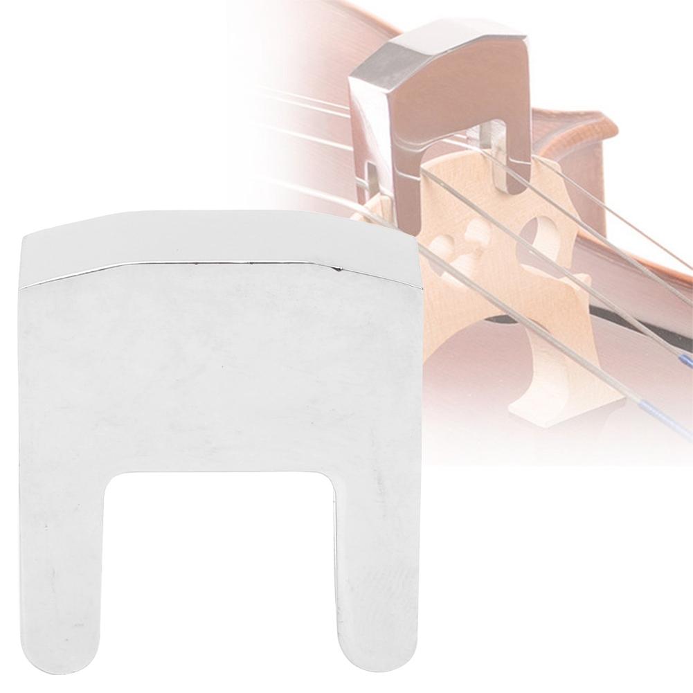 Metalowy tłumik do wiolonczeli Praktyka Tłumik do wiolonczeli 2-zębny ze stopu cynku dla wiolonczeli 3/4 4/4