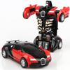 Deformation Transformer Car One-Step Car Robot Vehicle Model Action Figures Toy Transform Car for Kids