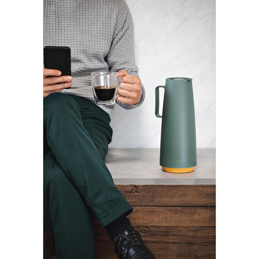 [TRAMONTINA] Thermoskanne 1L Grün 61636/107 – Flasche