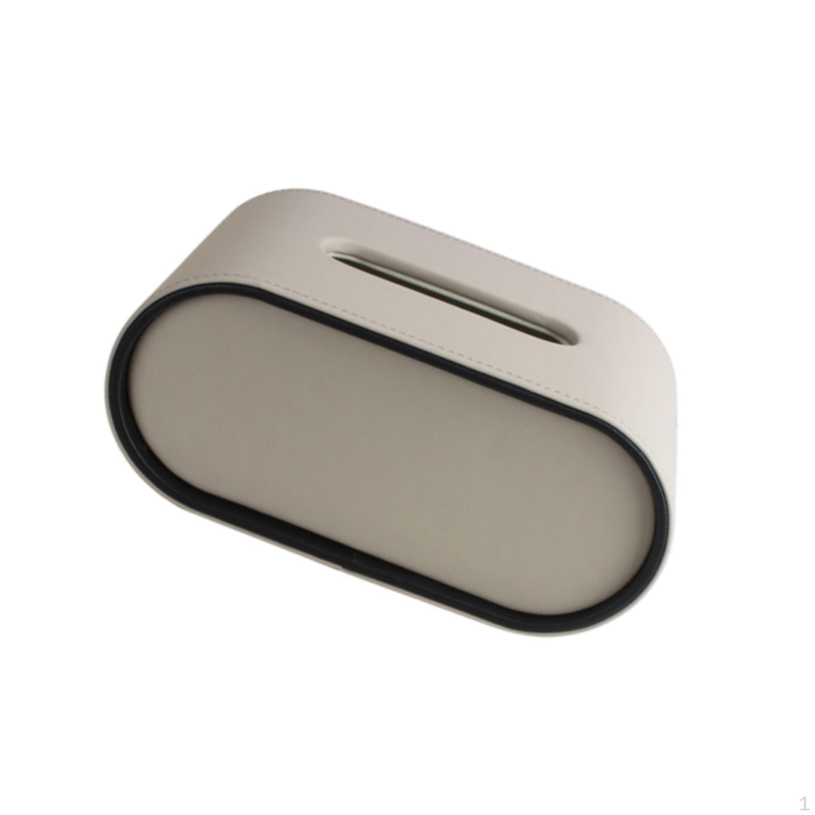 

Чехол для коробки с салфетками из искусственной кожи, декоративный держатель-органайзер, многоцелевой домашний декор