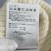Excellent MONCLER Knit Cap BERRETTO With Logo Emblem White Wool Women J20933B00072 Used