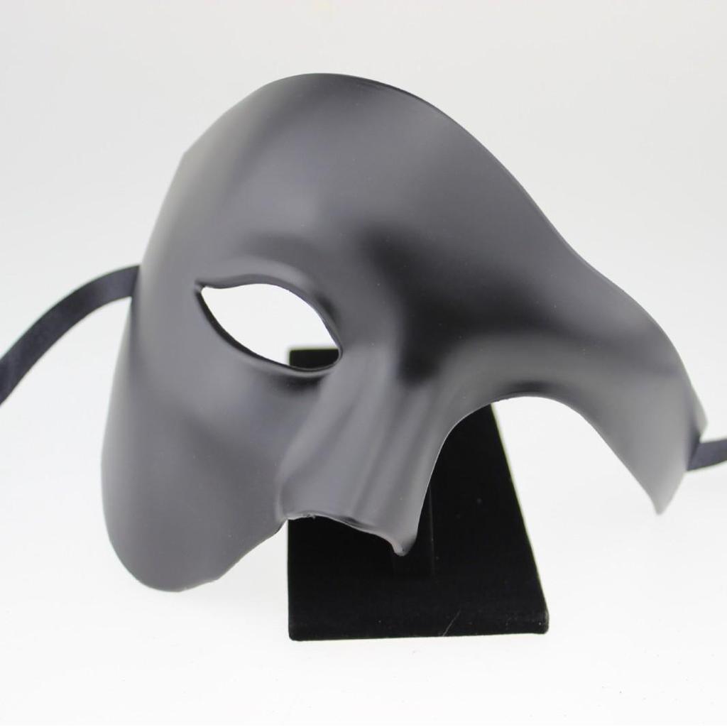 Halloween Masquerade Phantom of the Opera Half Face Mask for Men and Women