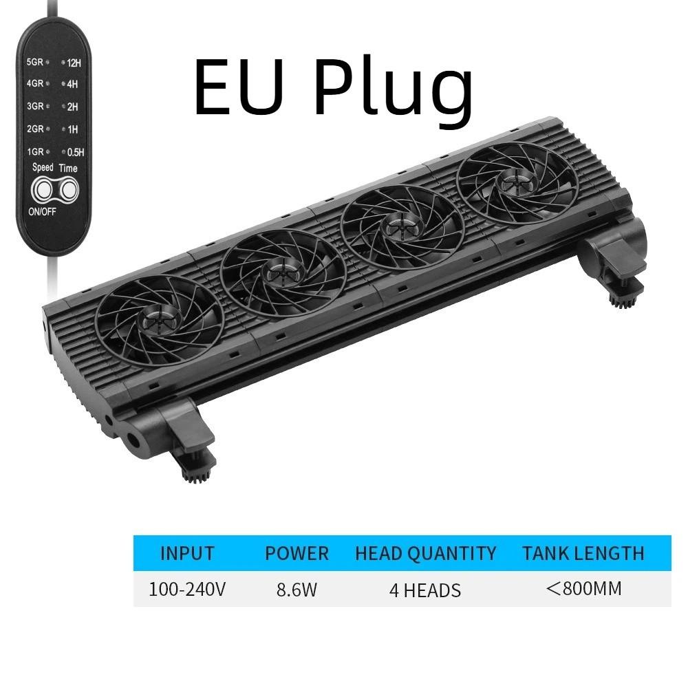 1/2/3/4/5/6 Head Aquarium Cooling Fan Variable Speed Heat Dissipation Fan Fishbowl Culture