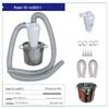 SN Brand 50mm Cyclone Dust Collector with Stainless Steel Bin for Versatile Dust Removal