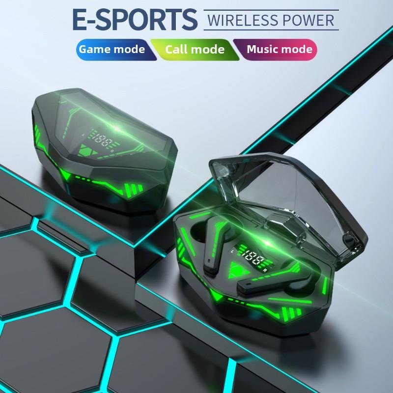 Gaming Bluetooth Headset In-ear Low Latency TWS Ultra Long Standby Running Sports Sweat Prevention
