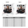 Lucy Chen Melissa O'Neil The Rookie Square Pillowcase Polyester Linen Velvet Pattern Zip Decor Sofa Seater Cushion Cover 18"