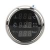 Water Temp Gauge Speed Oil Pressure Meter 52mm 3 In 1 Digital Display Meter for RV Yacht Fishing Boat Ship DC 9 To 32V
