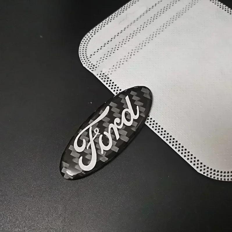 

Car Sticker Epoxy Carbon Car Steering Wheel Sticker for Ford Edge Escape Fiesta Transit Ranger Fusion Focus 2 3 Mondeo Kuga F150