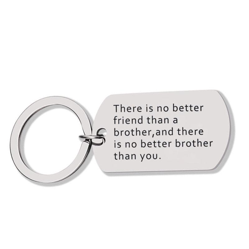 Sister Stainless Steel Keychain - Your Best Companion
