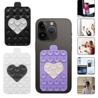 Durable Suction Cup Phone Holder Double-Sided Silicone Suction Pad For Mobile Phone
