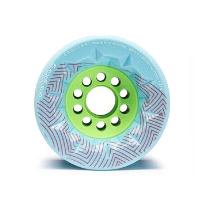 Roues Orangatang Caguama 85mm - ORANGATANG - Bleu - Adhérence supérieure - Glisse fluide - Pour skateboard