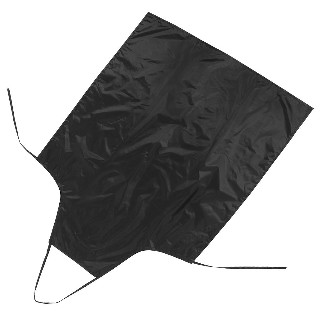 Heavy Duty Waterproof Apron For Household Cleaning Art Painting Cooking Large Black Polyester Fabric Stain Resistant Oil