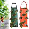 Hanging Plant Grow Bag Strawberry Flower Vertical Grow Bag Garden Plant Container Pe Seedling Nursery Bag Planter Accessories