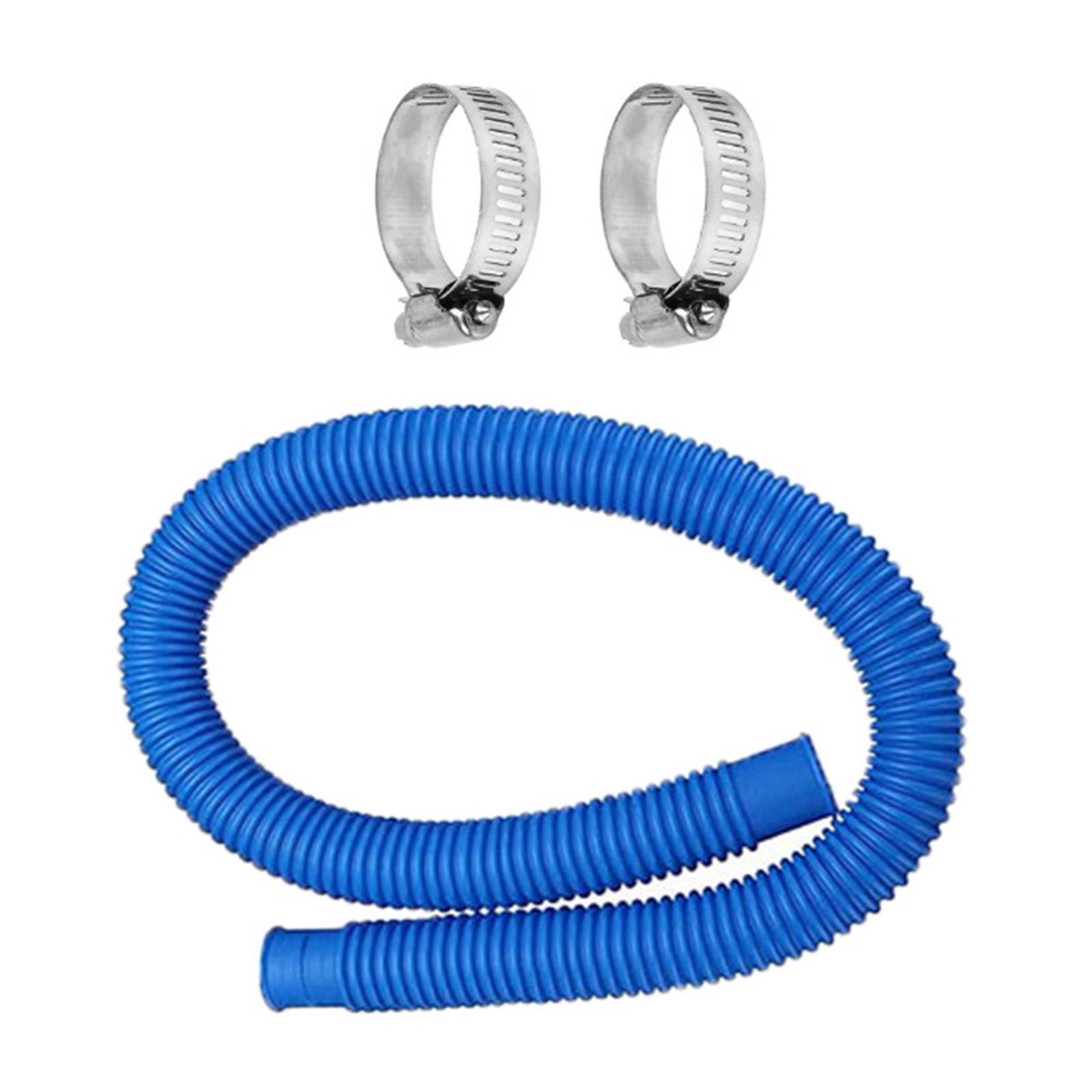 

Replacement 1-1/4Inch Hose Pump Hose Tubes for Intex and Saltwater System 150cm Swimming Pool Hose for Above Ground Pool синий