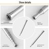 Upgraded Dual-Head Camping Portable Telescopic 6-Section Fire Blower Pipe