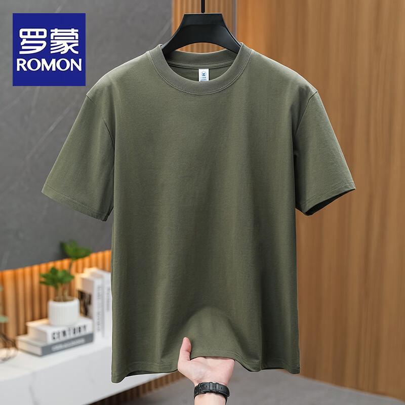 ROMON Men's Summer Loose Fit Short Sleeve T-Shirt