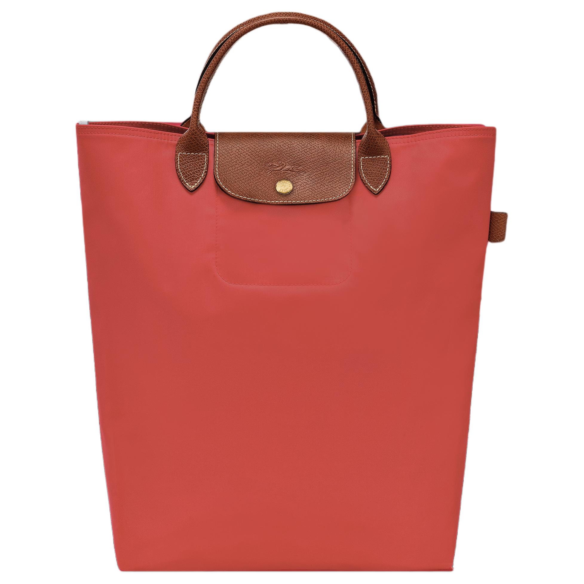 

Longchamp Le Pliage Medium Tote Bag With Gold Accents Women handbags Tomato-Red 10168089P94 Basic Set (Bag)