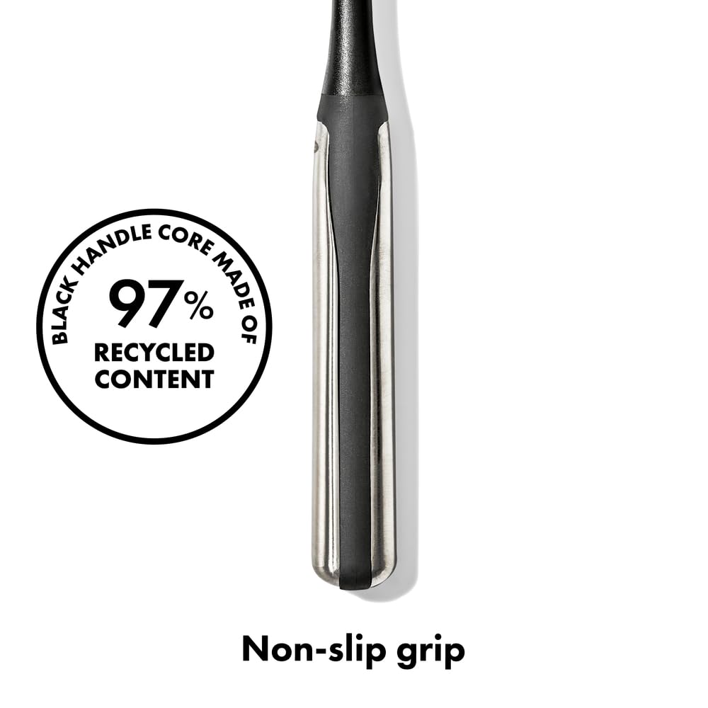 OXO Stainless Steel Bottle Brush for Water Bottle Replaceable Brush Cleaning,