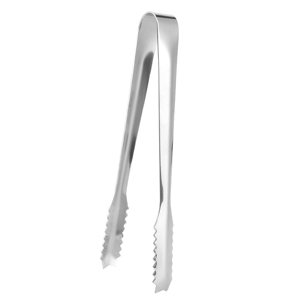 Stainless Steel Sugar Ice Pastry Sugar Cooking Clip Clamp Salad BBQ Tong Bar Tools