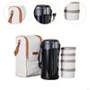 Thermal Lunch Box Bento Airtight Lid Leakproof with Shoulder Strap Insulation for Travel School